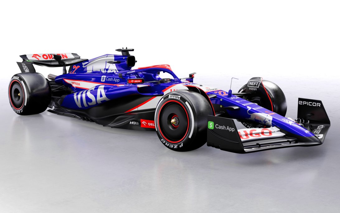 Visa Cash App RB unveils striking Red Bullinspired car RacingNews365