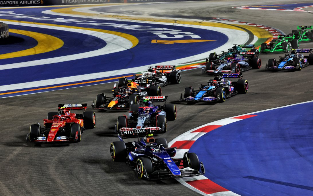 Colapinto race start