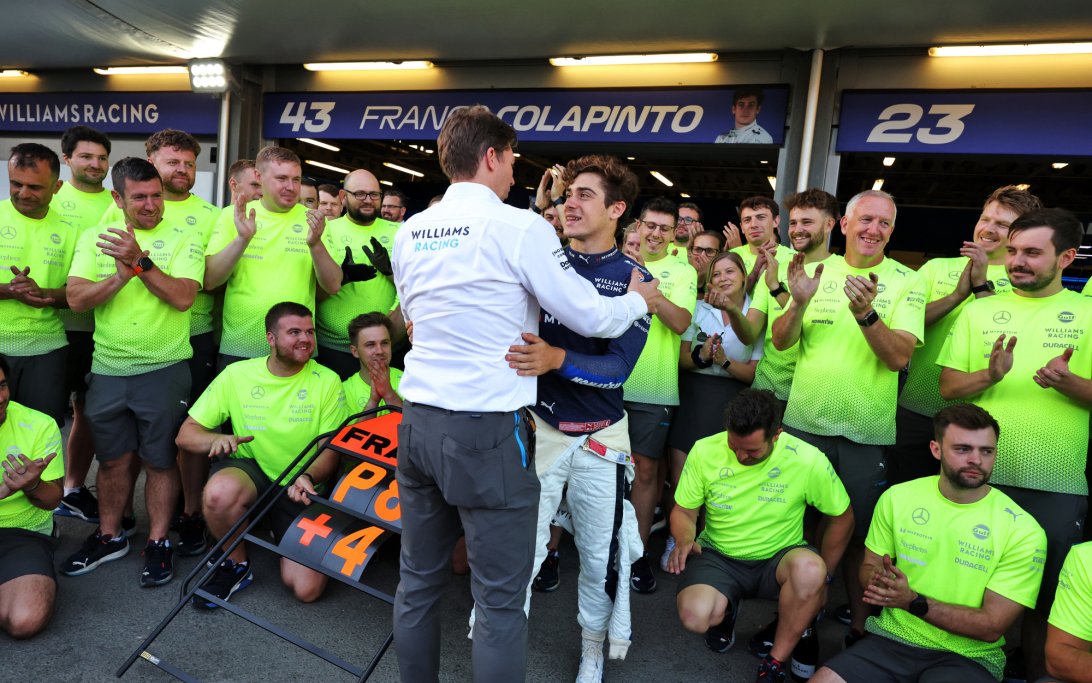 Colapinto points finish Baku