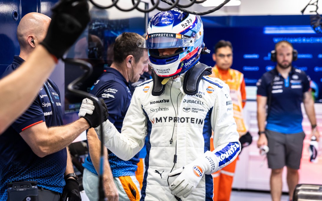 Colapinto Qualifying Singapore