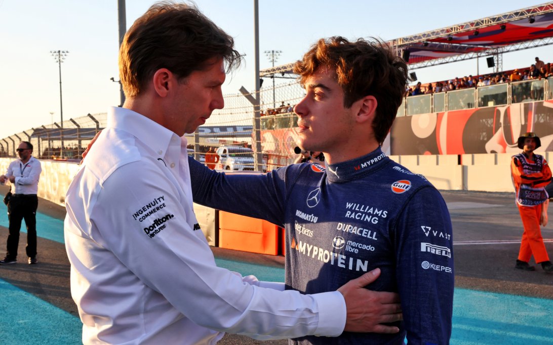 Colapinto Vowles Abu Dhabi