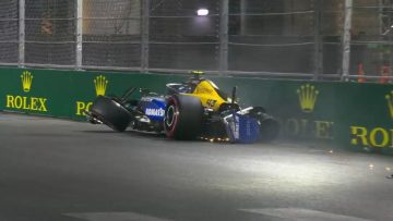 Williams crash bill rises with huge Las Vegas shunt