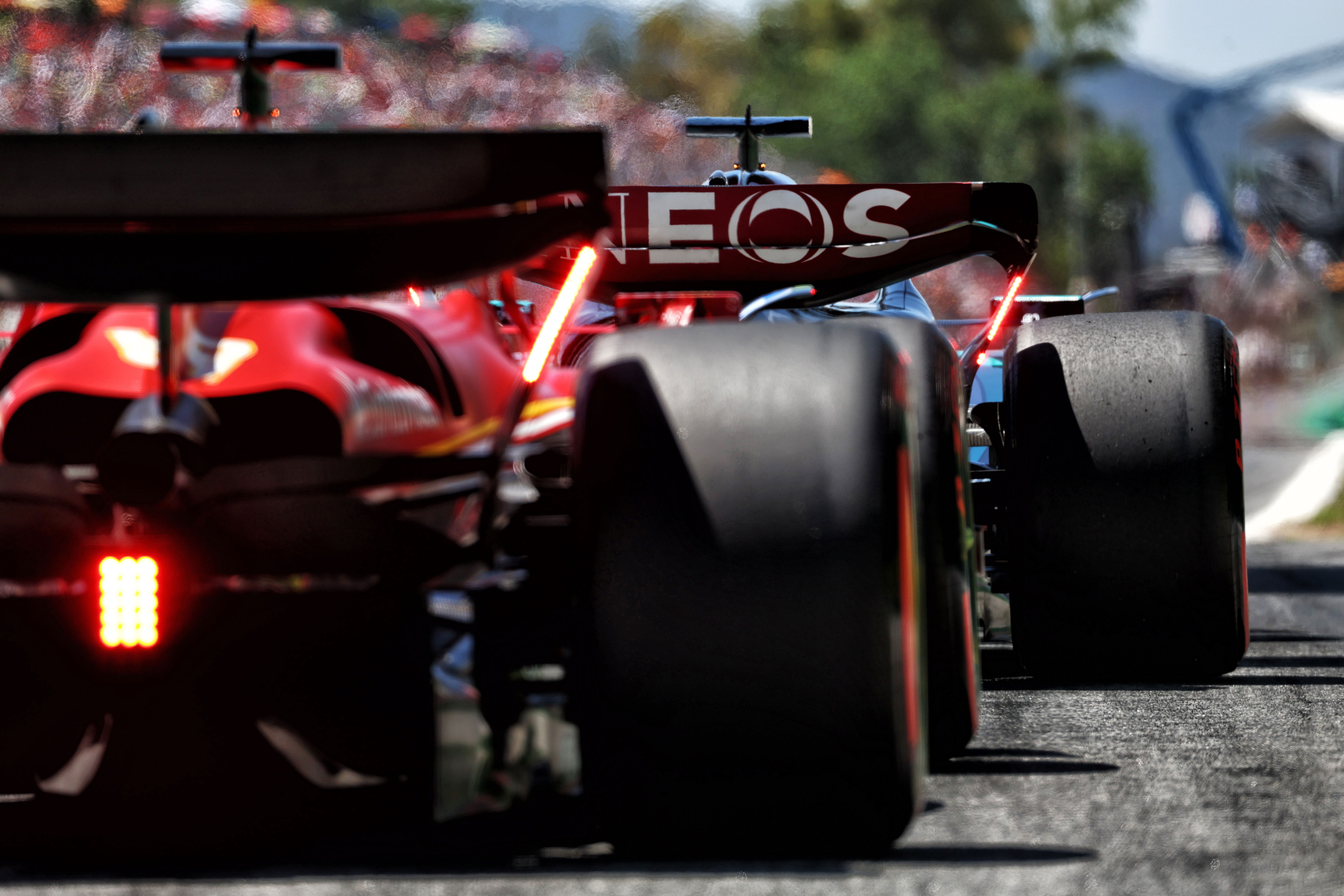 Ferrari Mercedes Spain