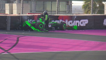 Rode vlag na eerste zware klapper van het Formule 1-seizoen