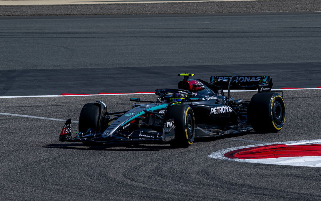 Hamilton Bahrain test