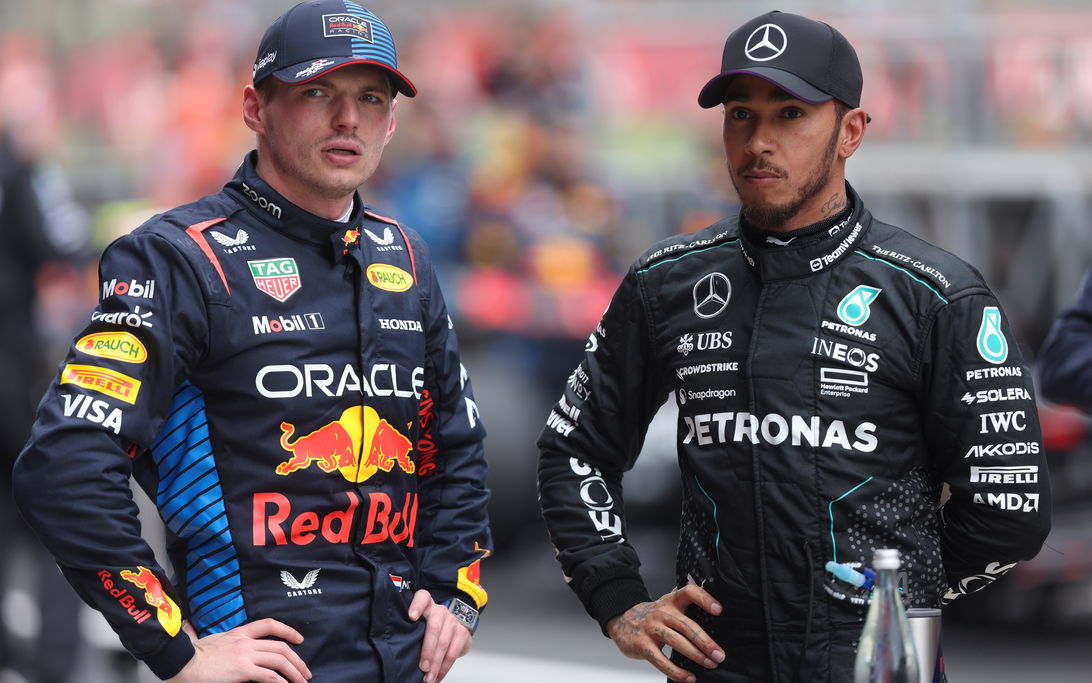 Hamilton Verstappen China