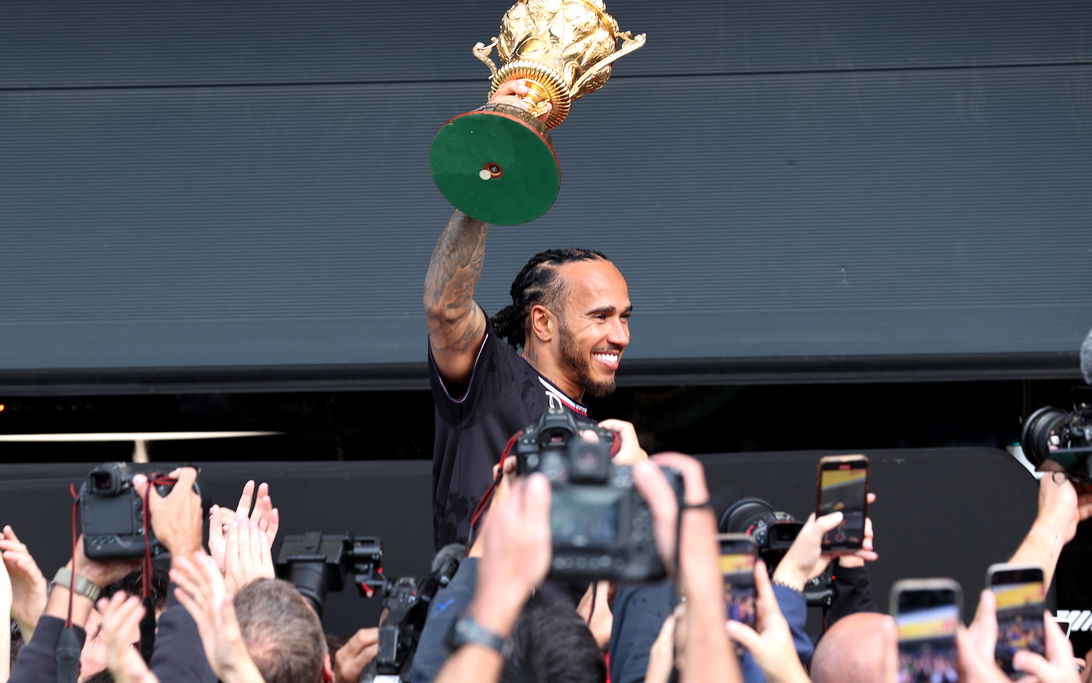 Hamilton Silverstone race