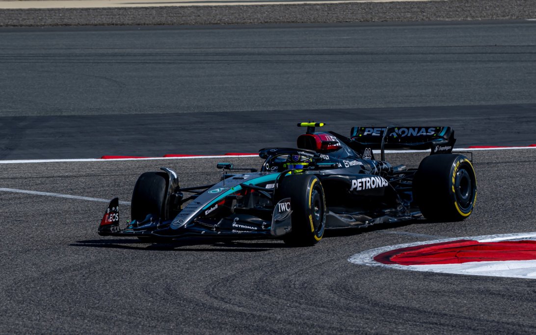 Hamilton Bahrain test