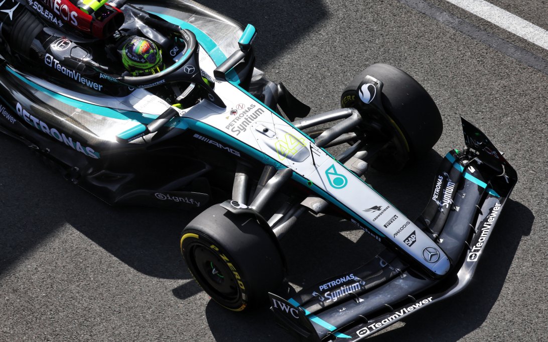 Hamilton FP2 Zandvoort