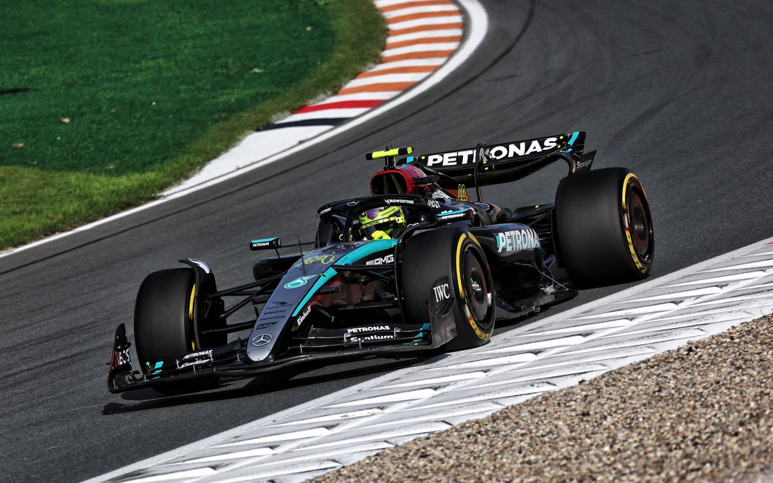 Hamilton FP2 Zandvoort