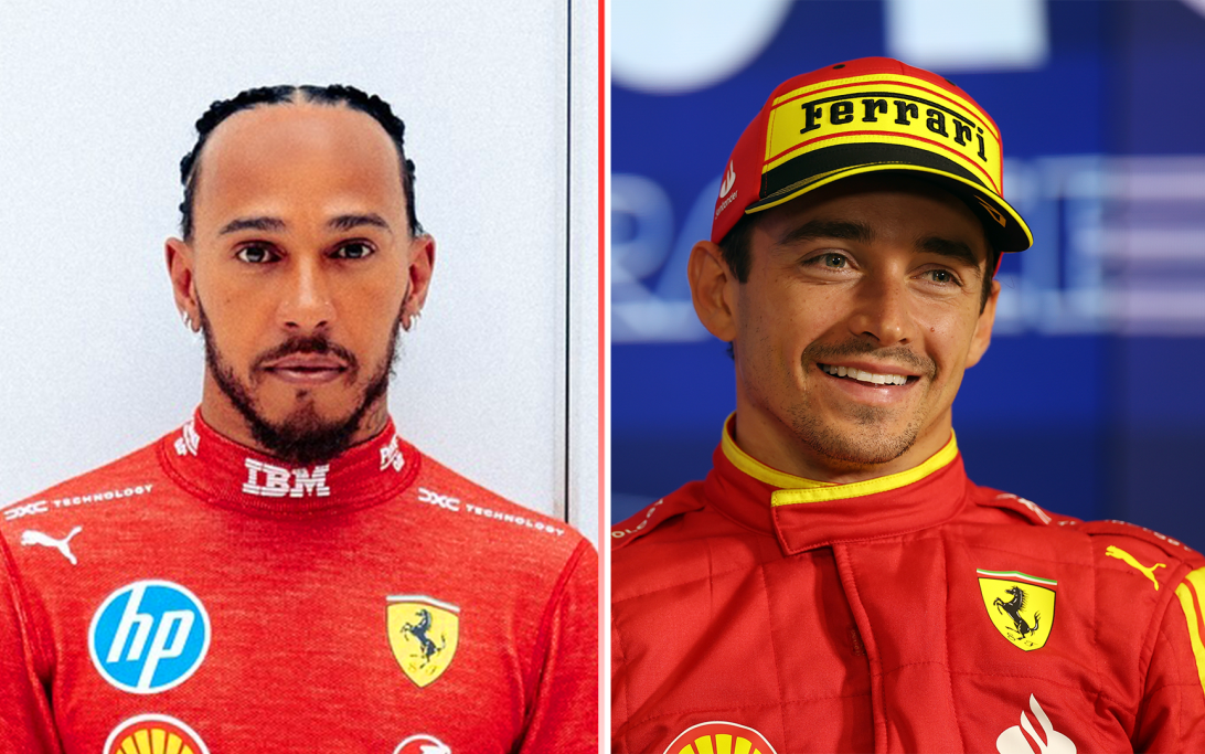 Hamilton Leclerc Ferrari
