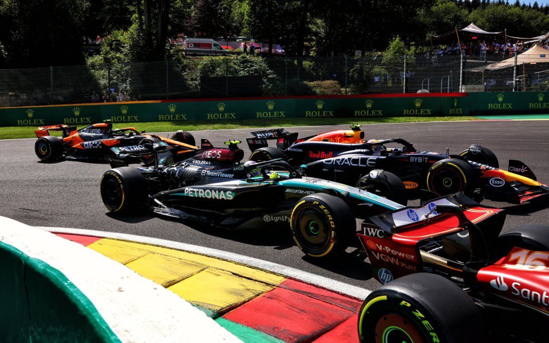 Hamilton Perez GP Belgium