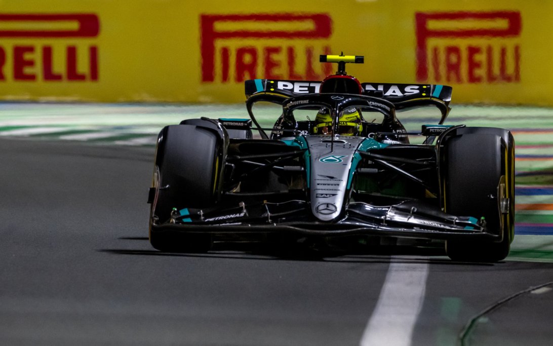 Hamilton Saudi Qualifying