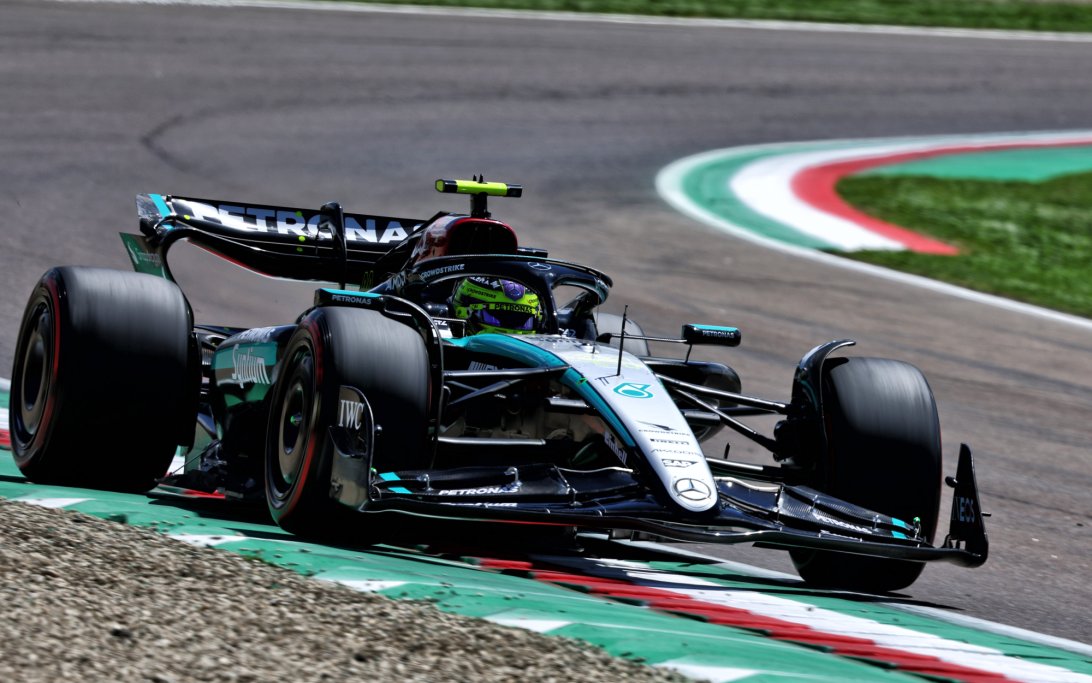 Hamilton Imola FP1
