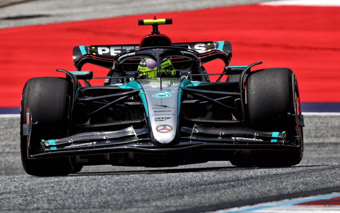 Hamilton Sprintqualifying Austria