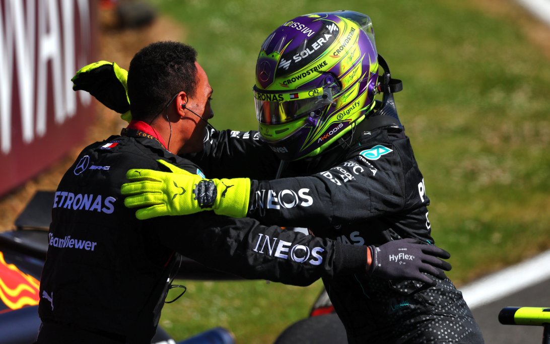 Hamilton Silverstone race