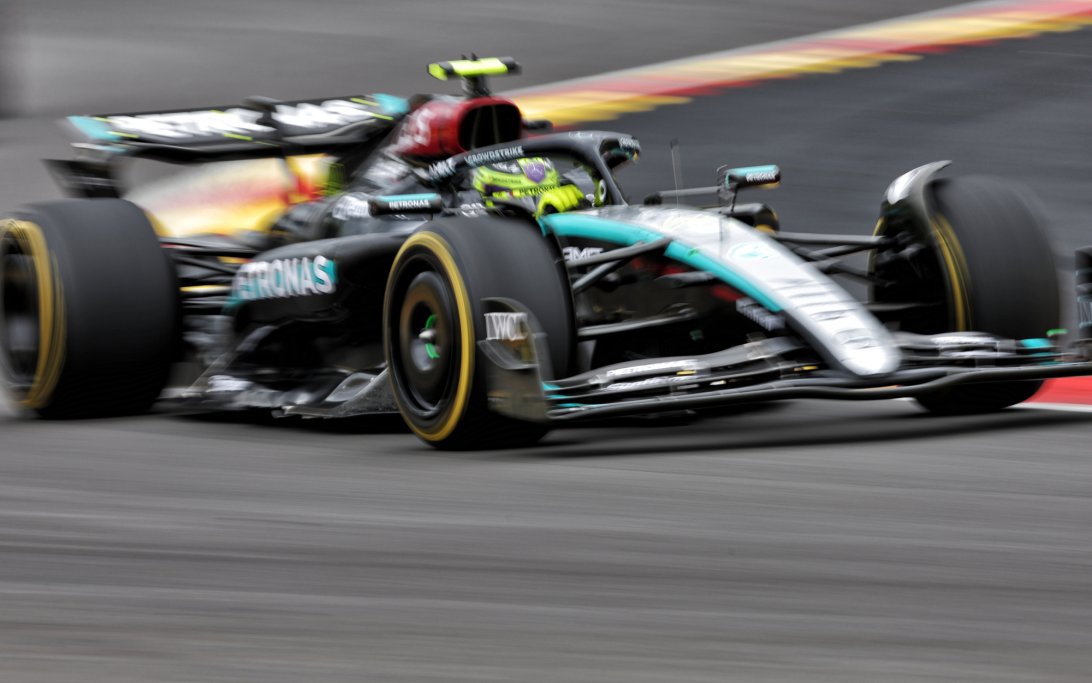 Hamilton FP1 Belgium