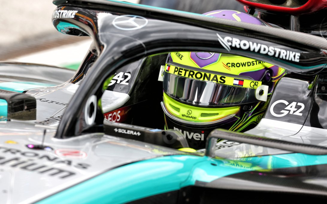 Hamilton Qualifying Zandvoort