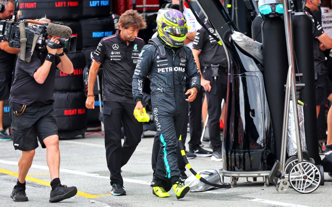 Hamilton Qualifying Zandvoort