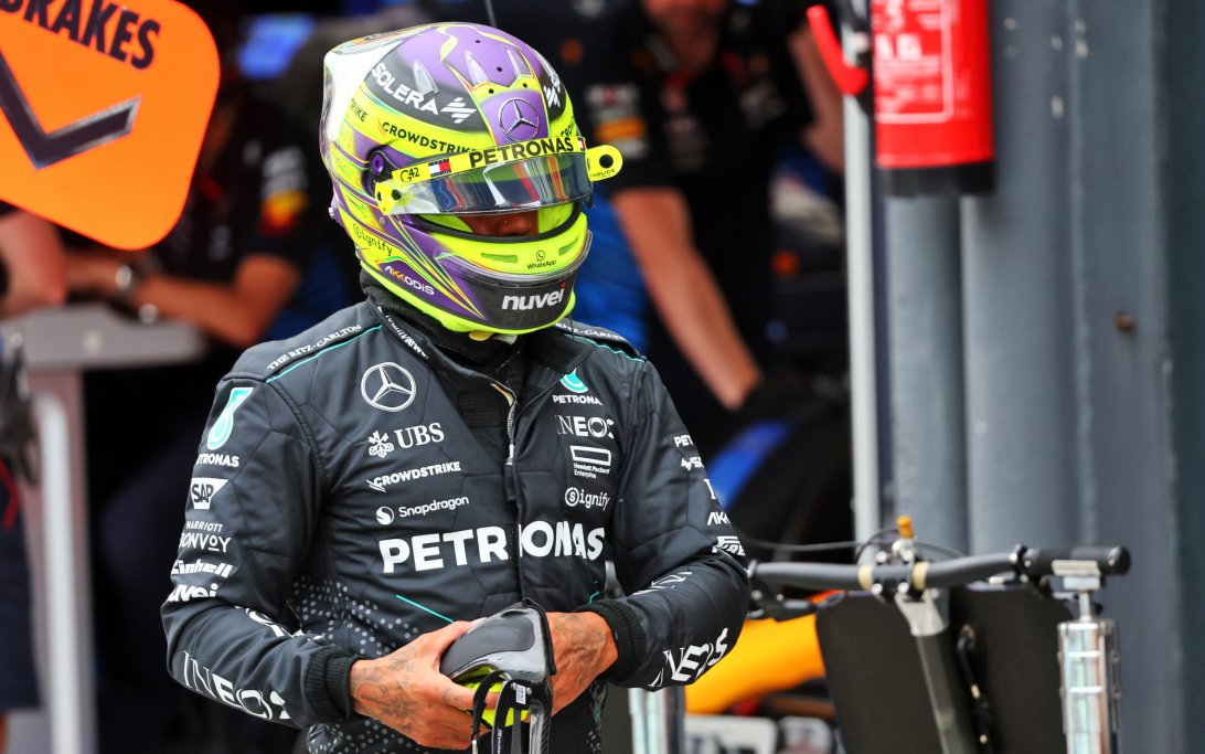 Hamilton Qualifying Zandvoort