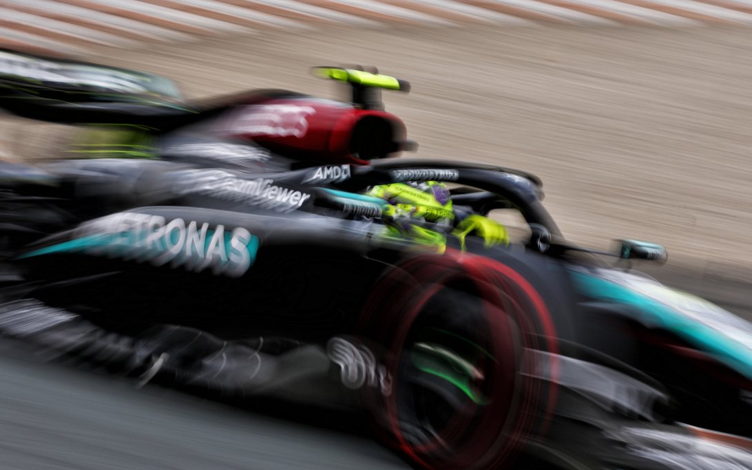 Hamilton Qualifying Zandvoort