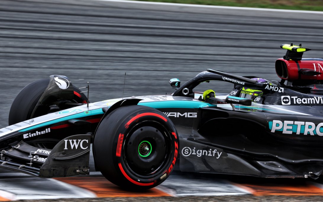 Hamilton Qualifying Zandvoort