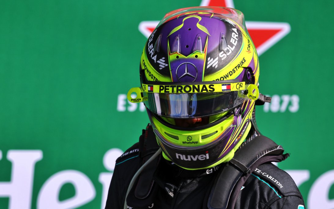 Hamilton race Zandvoort