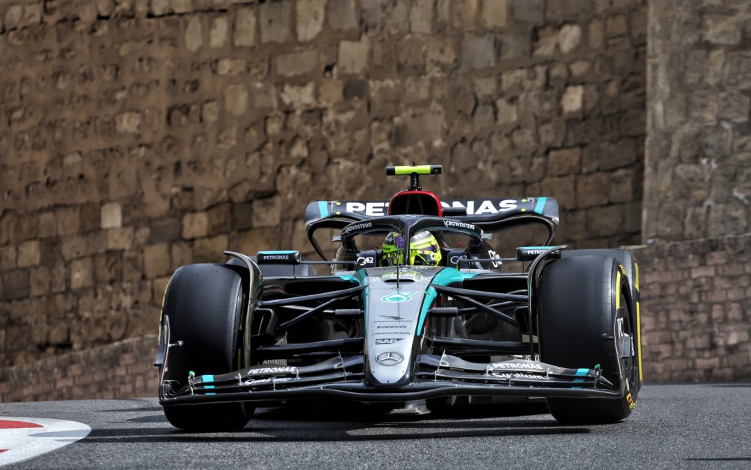 Hamilton Baku FP1