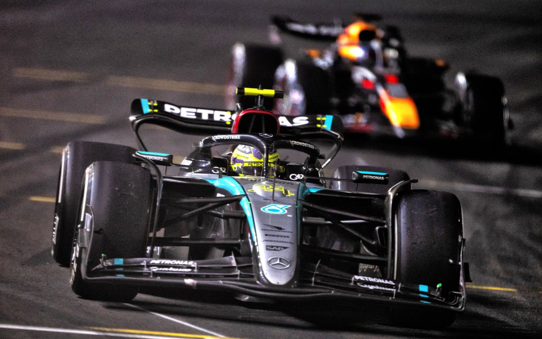 Hamilton Las Vegas race