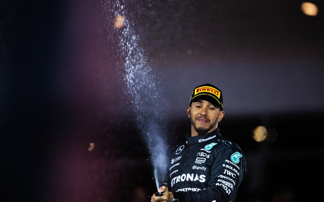 Hamilton Las Vegas race