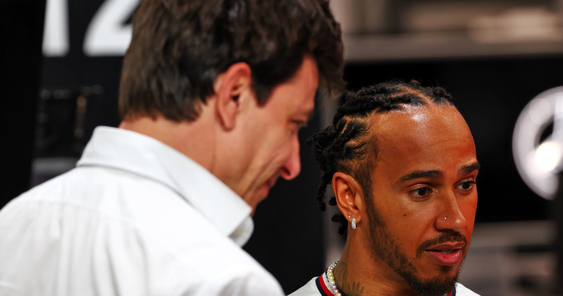 Lewis Hamilton handed 'raw' Toto Wolff message as Ferrari exit verdict delivered - RacingNews365 Review