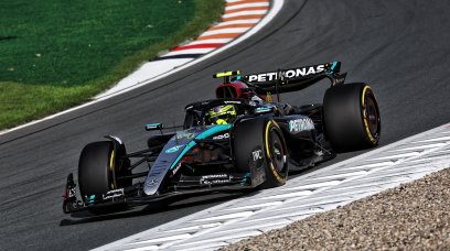 Hamilton FP2 Zandvoort