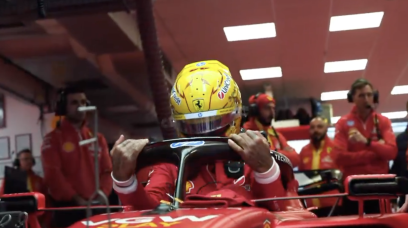 Hamilton Ferrari debut 4