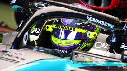 Hamilton Bahrain test