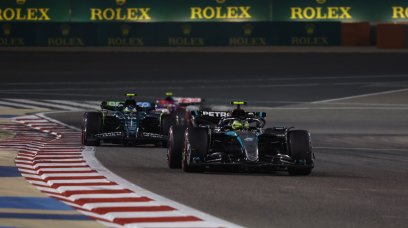 hamilton race Bahrain 2024