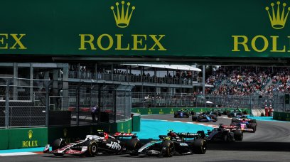 Hamilton Magnussen Miami sprint