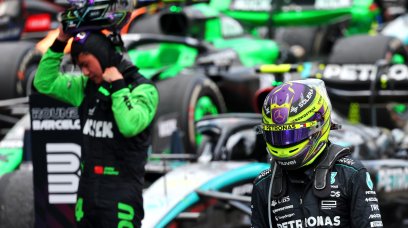 Hamilton podium Spain