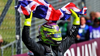 Hamilton race Silverstone