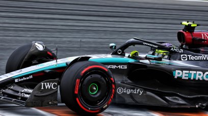 Hamilton Qualifying Zandvoort