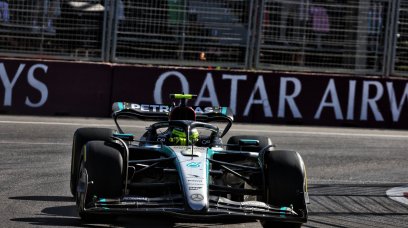 Hamilton race Baku