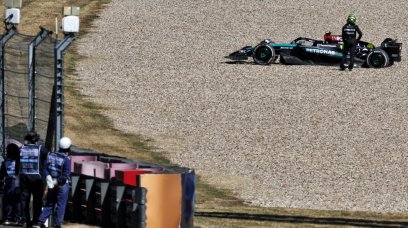 Hamilton crash Austin