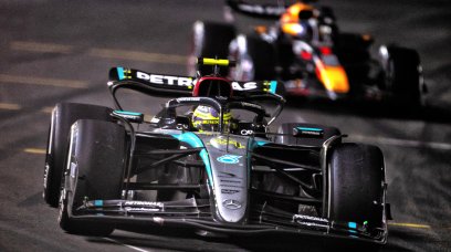 Hamilton Las Vegas race