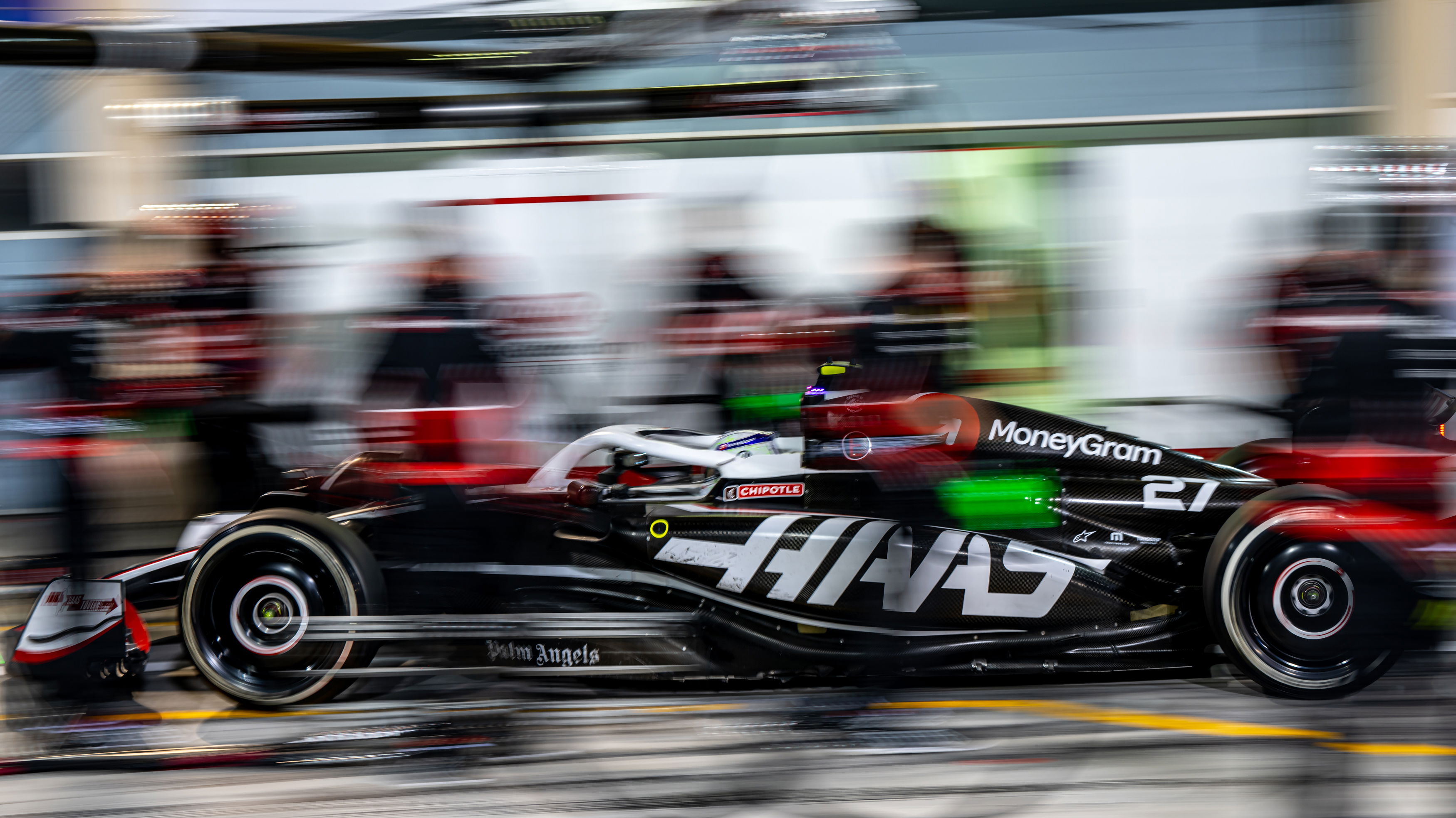 Hulkenberg test Bahrain 2024