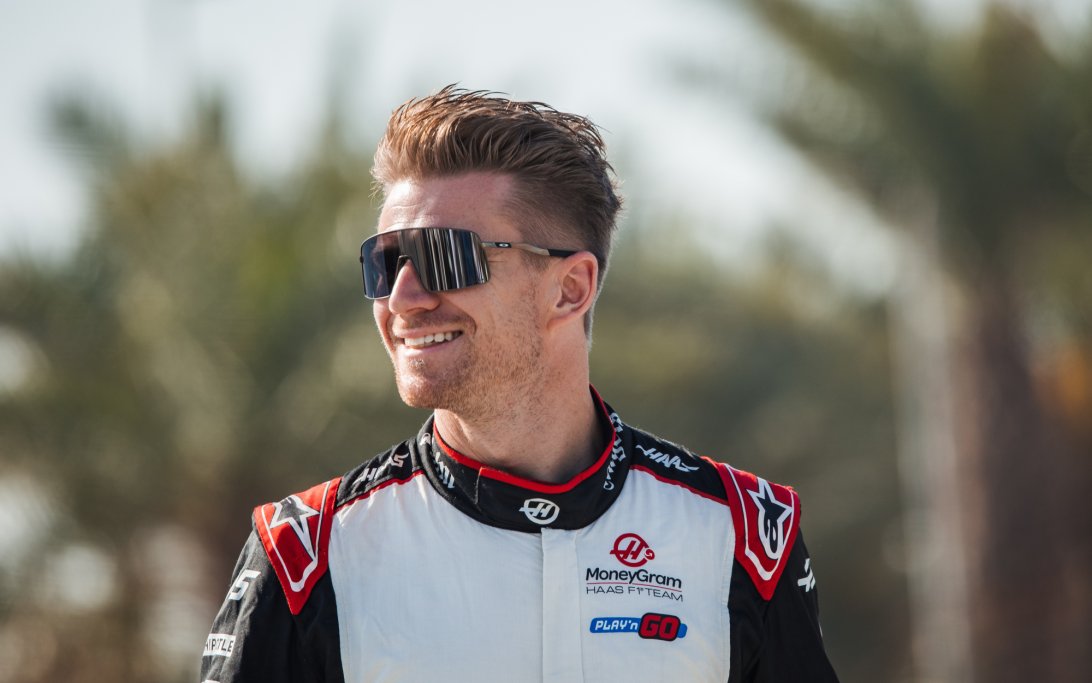 Hulkenberg Bahrain test