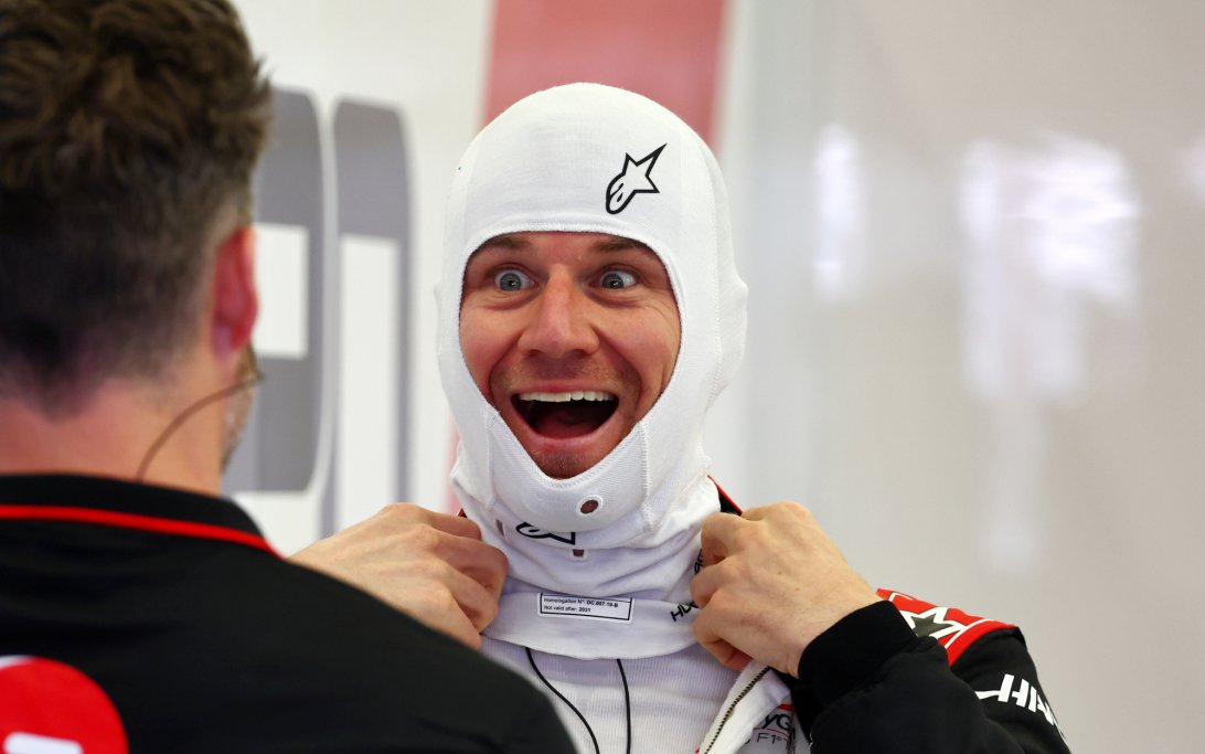 Hulkenberg Bahrain test