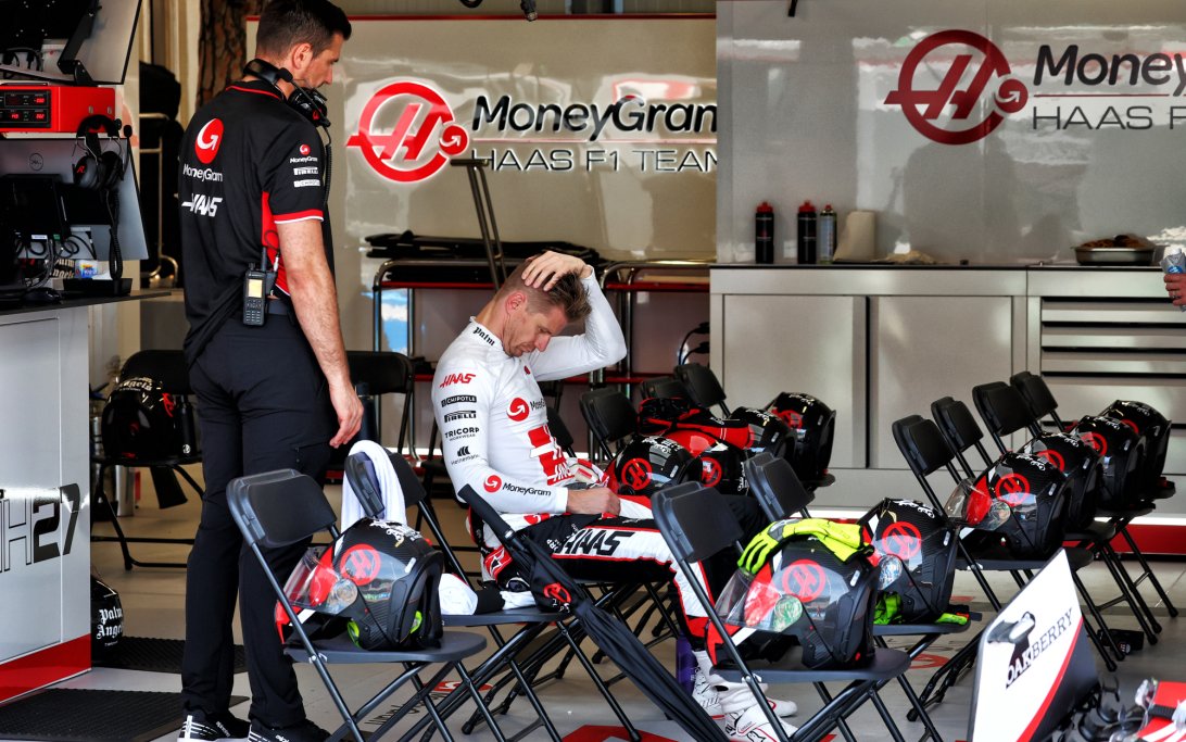 Hulkenberg garage Monaco