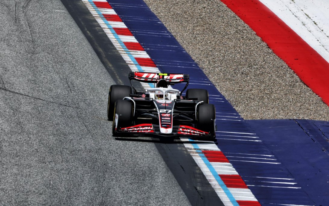 Hulkenberg FP1 Austria
