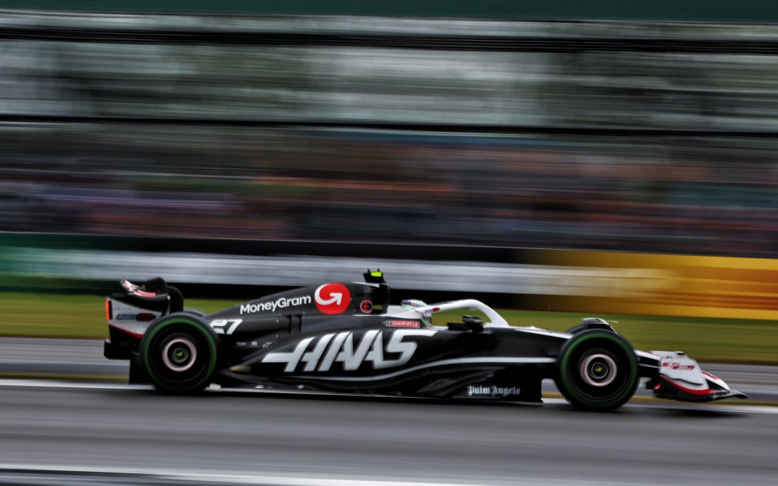 Hulkenberg wet Qualifying Silverstone