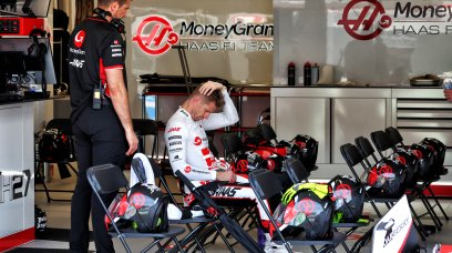 Hulkenberg garage Monaco