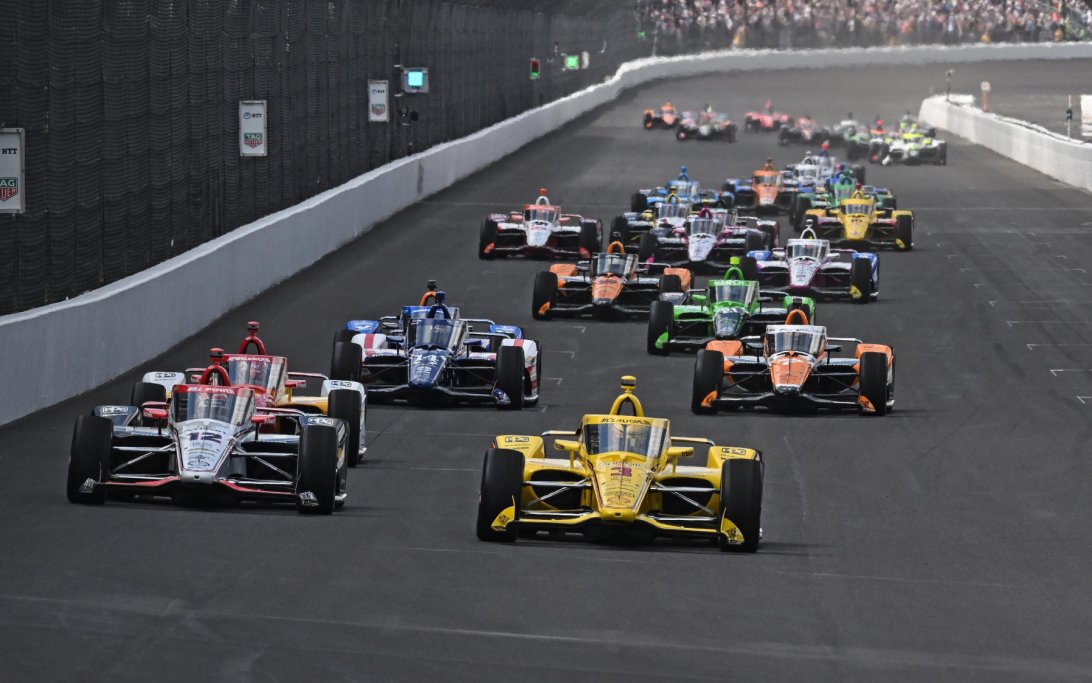Indy 500 start 2024